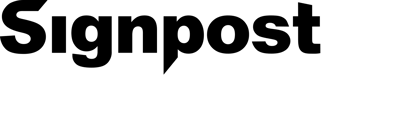 log_Signpost_Partner_RGB_BlackWhite