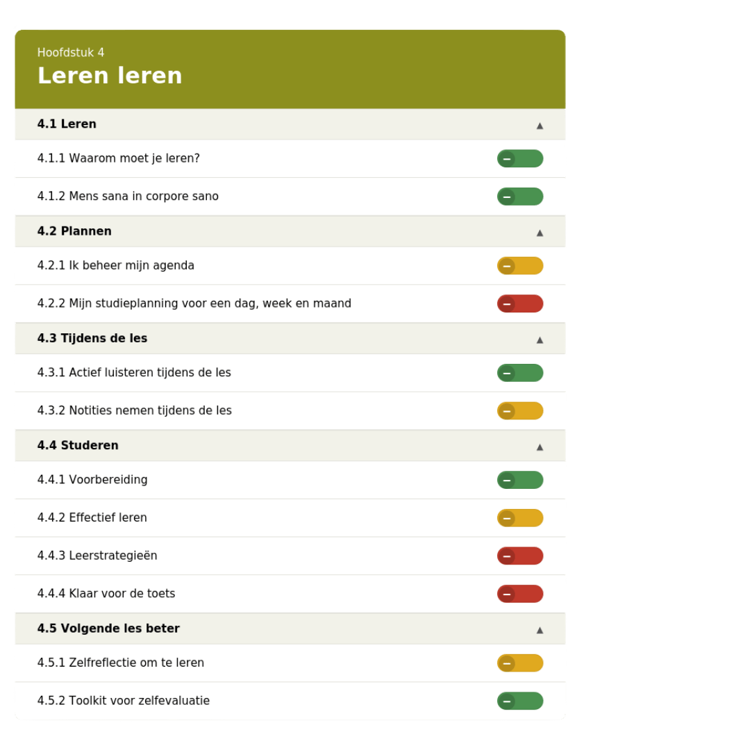 Dashboard in Lernova Flex