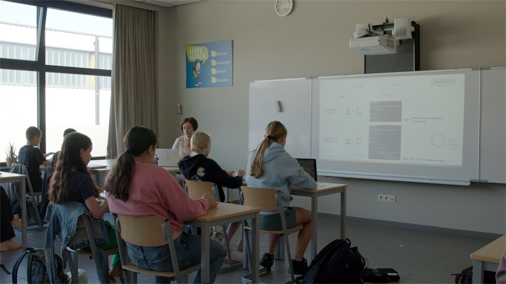 Marieke Walrave (Sint-Martinus Asse) start volgend schooljaar met Lernova Engels 1ste graad