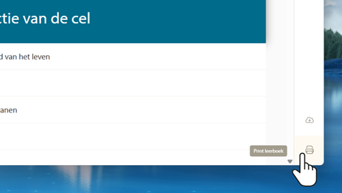 Het downloadbaar leerboek is het leerstofoverzicht én sleutel tot studeersucces
