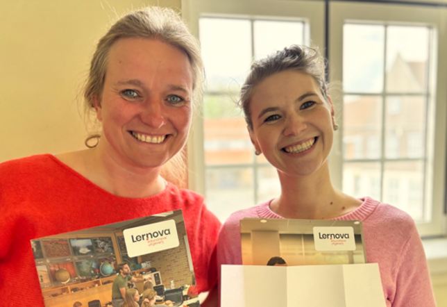 Rebecca Van Herreweghe en Nele Galle (Mariagaard Wetteren) starten volgend jaar met Lernova mens & samenleving