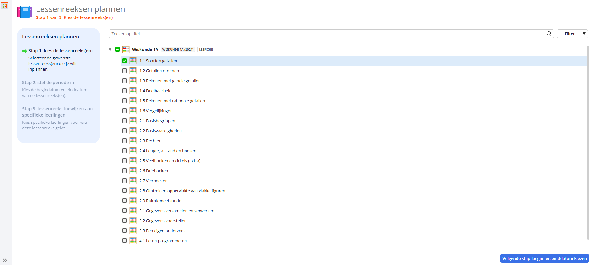 Smartschool lessenreeksen (1)
