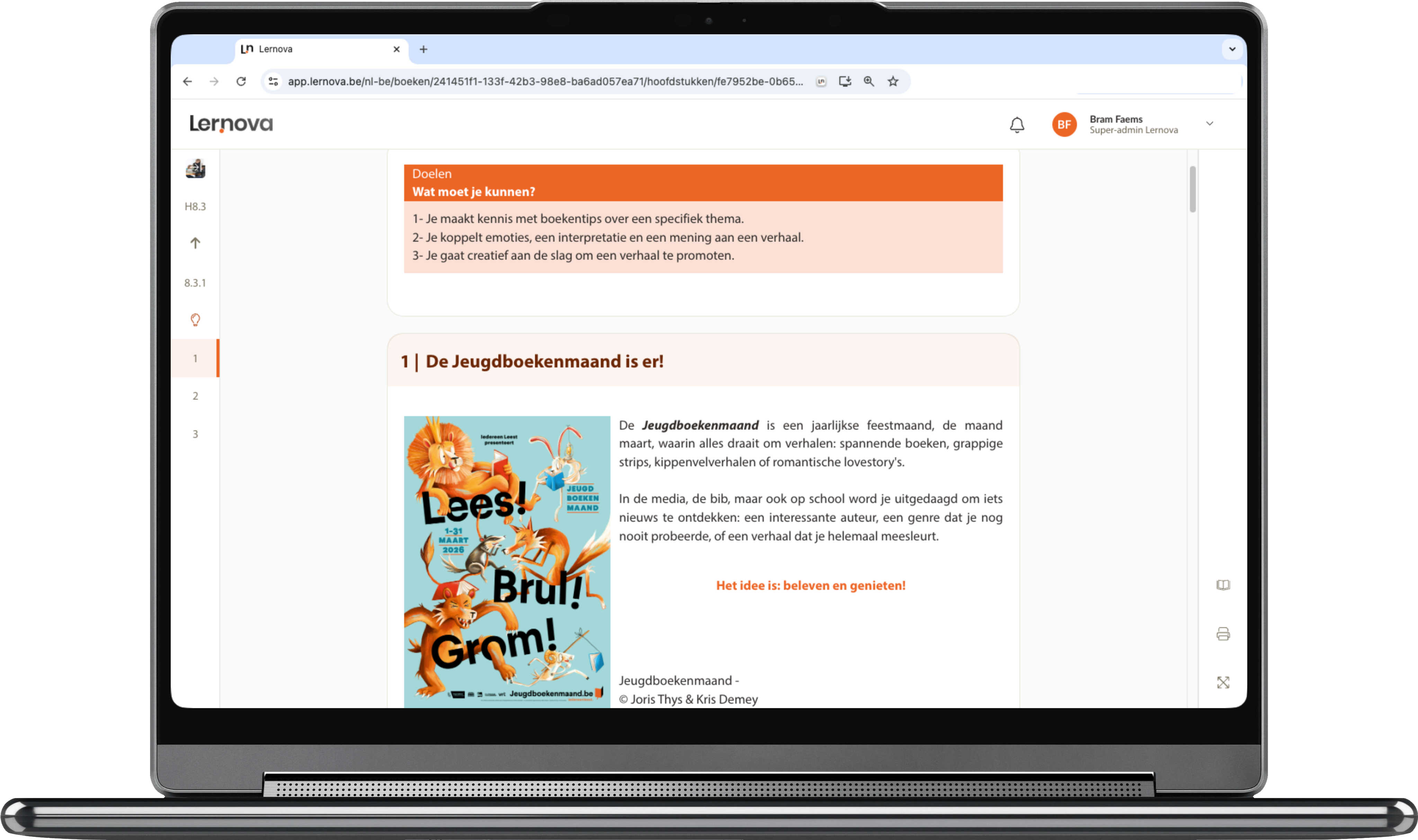 Breng de actualiteit voor het vak Nederlands binnen in je les